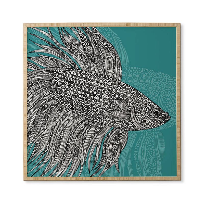 Valentina Ramos Beta Fish Framed Wall Art - Deny Designs&#174;, 5 of 7