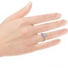 Pompeii3 Certified 2.04Ct Fiore Marquise Diamond Engagement Ring 14k Gold or Platinum Lab - 4 of 4