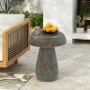 NicBex Side Table Simple Coffee Table with Hollow Design Modern End Table for Bederoom and Living Room - 2 of 4