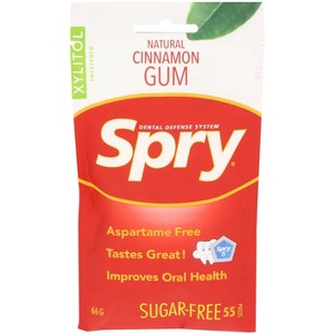 Spry - Gum - Cinnamon Bag - Case of 12 - 55 ct - 1 of 1