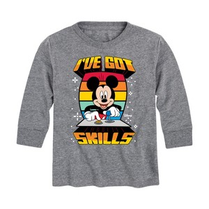 Boys' - Disney - Mickey & Friends Long Sleeve Graphic T-Shirt - 1 of 4