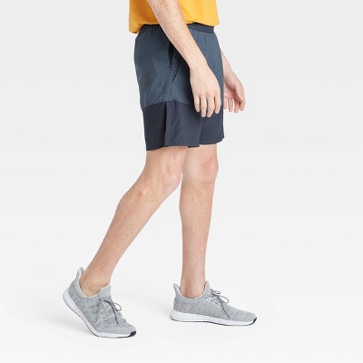 Men's Yoga Shorts - All in Motion™ Navy S