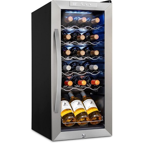 Schmecke 18 Bottle Compressor Wine Cooler Refrigerator w/Lock