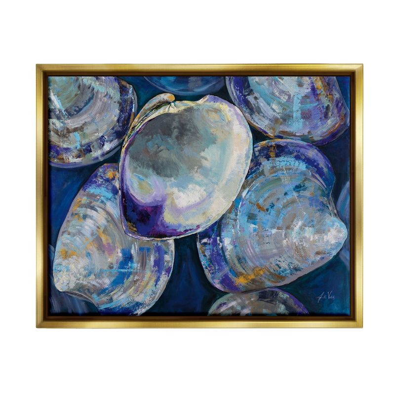 Stupell Industries Empty Seashells Expressive Clam Shells Modern Abstract Painting, 1 of 7