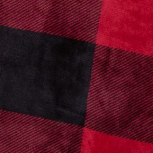 plaid red