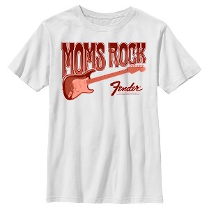 Boy's Fender Moms Rock Logo T-Shirt - 1 of 4