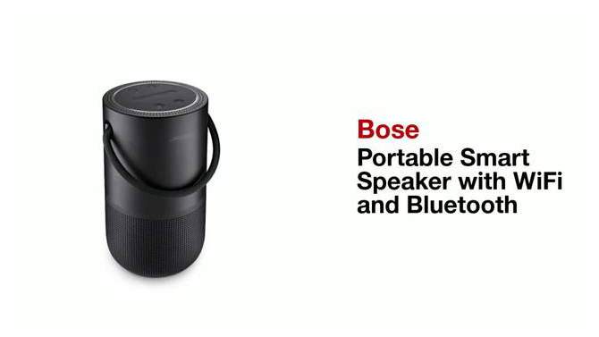 Bose Portable Smart Speaker with WiFi and Bluetooth, 2 of 13, play video