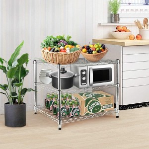 Simple Deluxe Heavy Duty 3-Shelf Shelving Unit - 1 of 4