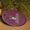 Bloomsburg University Primary Logo Porcelain Holiday Christmas Tree Ornament  2.8" (7.1 cm) - 4 of 4