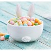 TAG Stoneware Easter Spring White Bunny Snack Bowl 16 oz. - 3 of 3