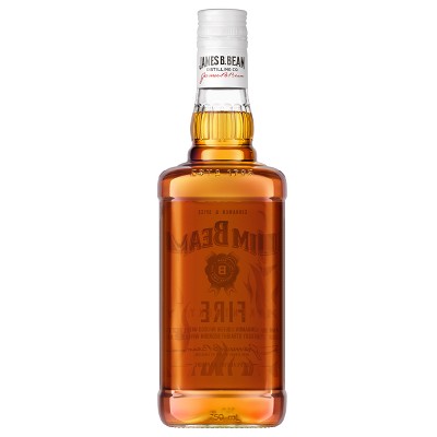 Jim Beam Kentucky Fire Bourbon Whiskey - 750ml Bottle
