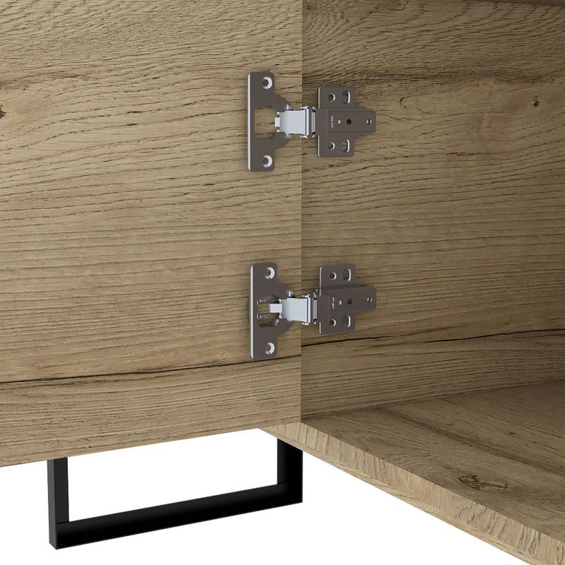 Emery Sideboard Cabinet Light Wood - RST Brands, 5 of 9