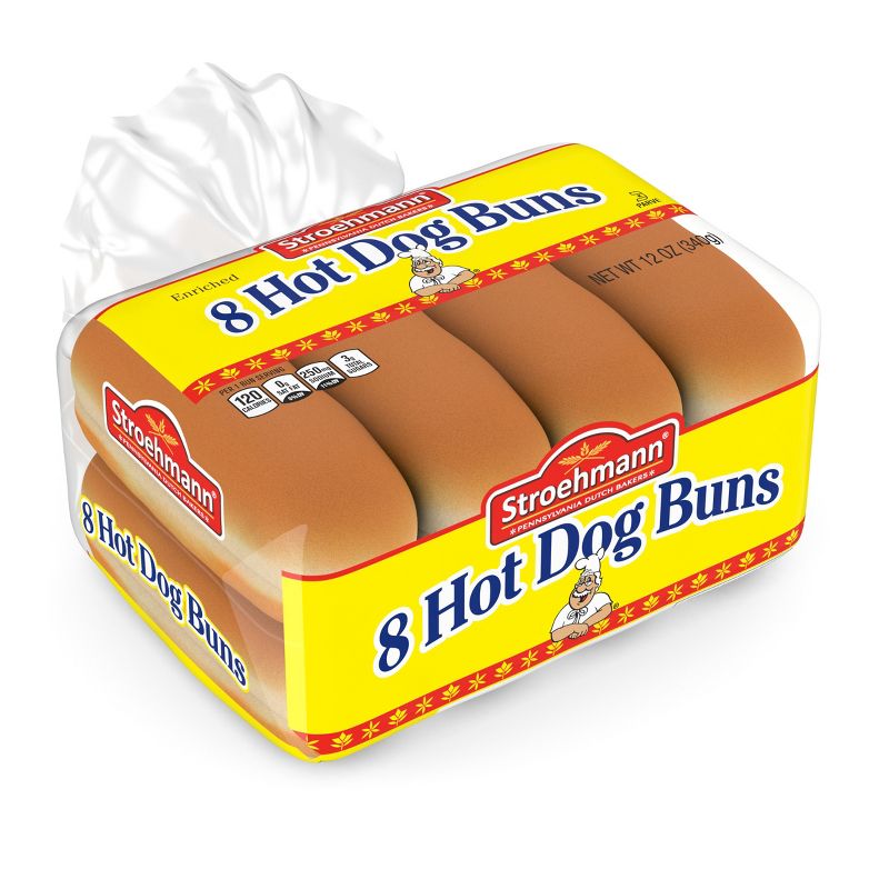 Stroehmann Hot Dog Buns - 12oz, 5 of 7