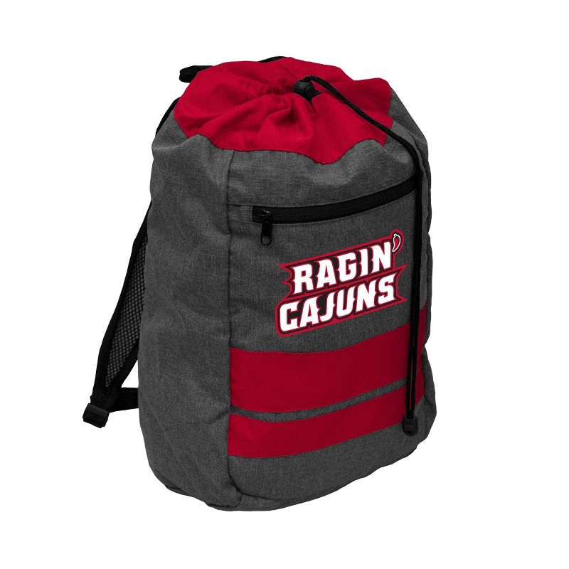 NCAA Louisiana Ragin&#39; Cajuns Journey Drawstring Backpack, 1 of 4