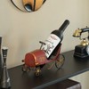 Vintiquewise Metal Figurine Car Shaped Vintage Wine Single Bottle Holder Stand Rack - 2 of 4