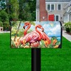 Briarwood Lane Summer Mailbox Cover  - Oversized - Flamingo Pair Oversized For Summer Mailbox Cover - 2 of 2