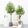 Artificial Lemon Tree 3.9ft 120cm Tall Lemon Plant In Pot Lemon Fruit Tree Pre Potted Lemon Tree Artificial Potted Plants For Indoor Decor - 3 of 4