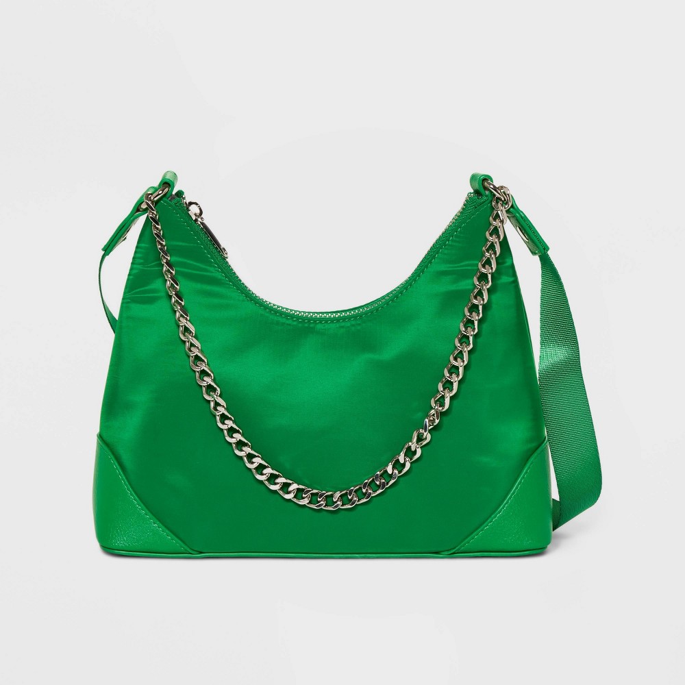 Crossbody Bag With Chain - Wild Fable Green