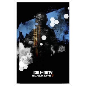 Trends International Call of Duty: Black Ops 7 (2025) - Chaos Operator Framed Wall Poster Prints - 1 of 4