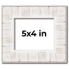 PosterPalooza | Photo Size Sculpted White Picture Frame - UV Acrylic, Foam Board Backing, Hanging Hardware - 2 of 4
