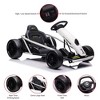 24V Kids Electric Go Kart - 300W x2 Motor, 8MPH, Drift Function, Slow Start & Seat Belt, 180lb Capacity, Ages 8-12 - 2 of 4