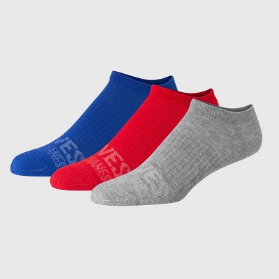 Hanes Moves Premium Men's Breathable Mesh No Show Socks 3pk - 6-12