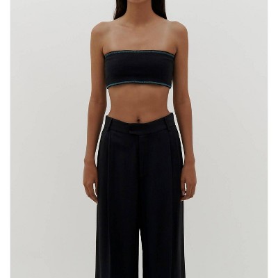 Women's Slim Rib Bandeau - bassike