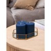 3x4 inch Pillar Candles Set of 3 ¨C Unscented Dripless Rustic Candles for Decor, Centerpieces, Weddings - 4 of 4