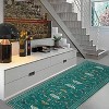Insect Washable Soft Runner Rug Non-Slip Stain Resistant for Kitchen Hallway Nursery, Ultra-Thin Design - 3 of 4