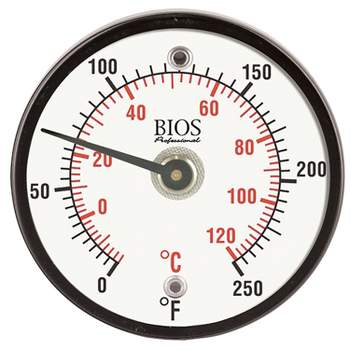 NEW 2-1/2 Round Refrigerator/Cooler-Freezer Dial Thermometer Commercial  #8438