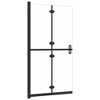 vidaXL Foldable Walk-in Shower Wall, Minimalist Design, 27.6 - 4 of 4
