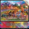 MasterPieces Inc Colorscapes Amsterdam Lights 1000 Piece Linen Jigsaw Puzzle - 3 of 3