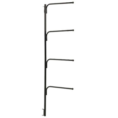 Household Essentials Hinge-It Clutterbuster Drying Bars Black