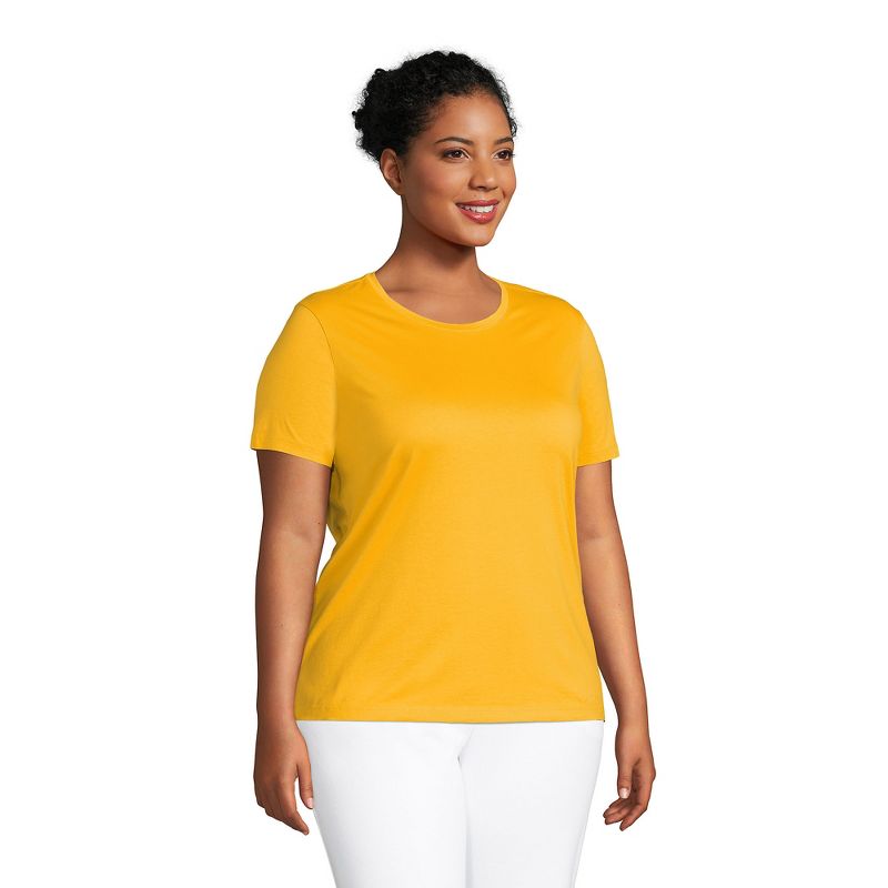 Lands' End Women's Relaxed Supima Cotton T-Shirt, 3 of 6