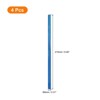 Unique Bargains 304 Stainless Steel Durable Reusable Heart Shape Drinking Straw 8.46" x 0.31"(L*W) - 2 of 4