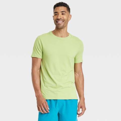 Men's Short Sleeve Performance T-shirt - All In Motion™ Gray S : Target