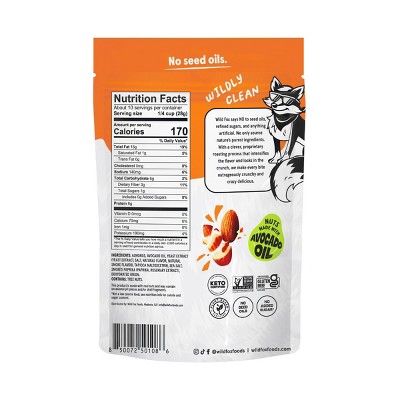 Wild Fox Roasted Hickory Smoked Almonds - 10oz