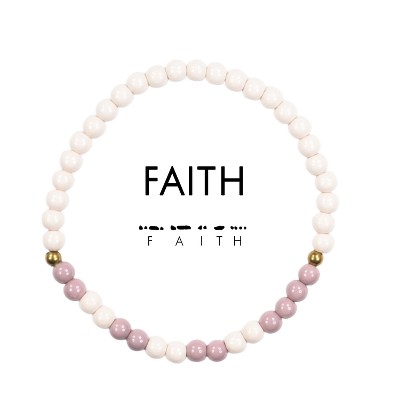 Morse Code Bracelet: FAITH | ETHIC GOODS