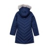 Kids Water Resistant Velour Parka - 2 of 3