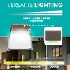 Simply Conserve 15/20/25-Watt 50/60/70-Watt Equivalenttegrated LED Bronze Wet Rated Wall Pack Light 3000K/4000K/5000K - 3 of 4