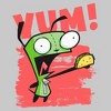 Men's Invader Zim Yum! Gir Taco Pull Over Hoodie - 2 of 4