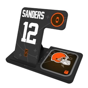 NFL Cleveland Browns Players Game Tactic 15-Watt 3 in 1 Charging Station - 1 of 4