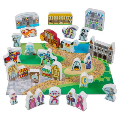 melissa and doug castle blocks