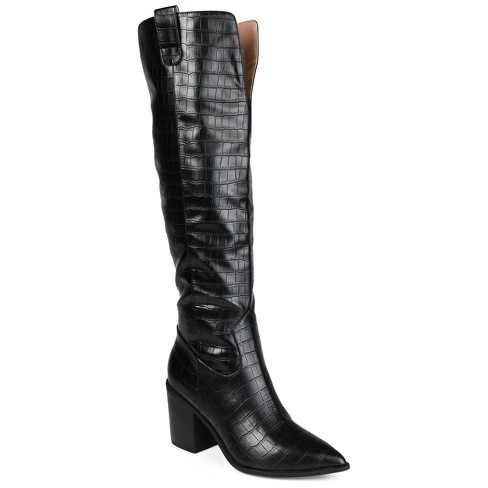 Womens knee high boots size clearance 8