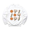 Simply Sage Market Women's Graphic Sweatshirt Basketball Collage - 3 of 4
