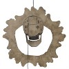 Seasonal Visions 18 in Bone Wreath Animated Decoration  - Off-White - 2 of 4