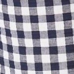 navy gingham