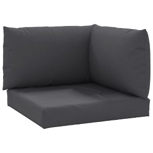 vidaXL Pallet Cushion Charcoal Oxford fabric (100% polyester) Medium - 1 of 4