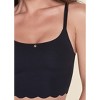 VENUS Womens Pearl By VENUS® Scalloped Bralette - 4 of 4