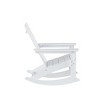 WestinTrends  Modern Adirondack Outdoor Rocking Chair - 3 of 4